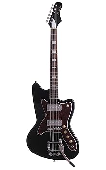 Amazon | Silvertone Classic 1478 BK エレキギター, Gloss